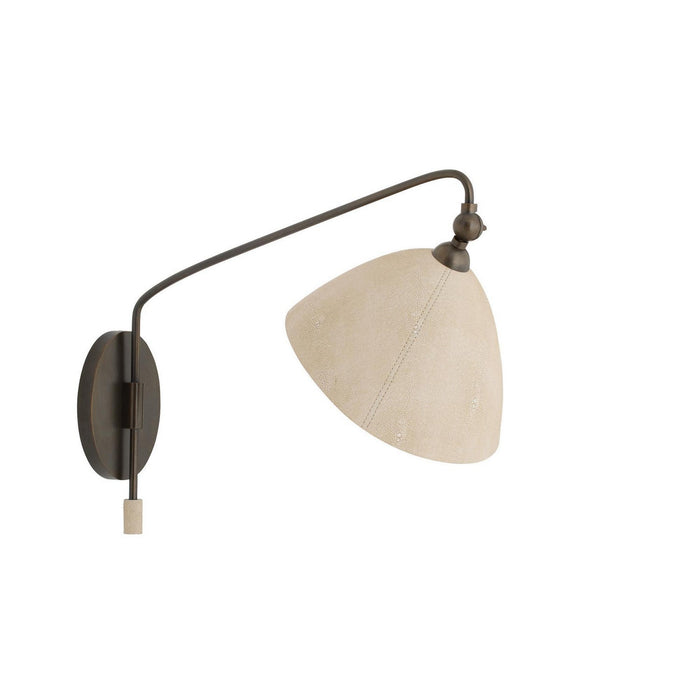 Arteriors DWC71 One Light Wall Sconce, Ivory
