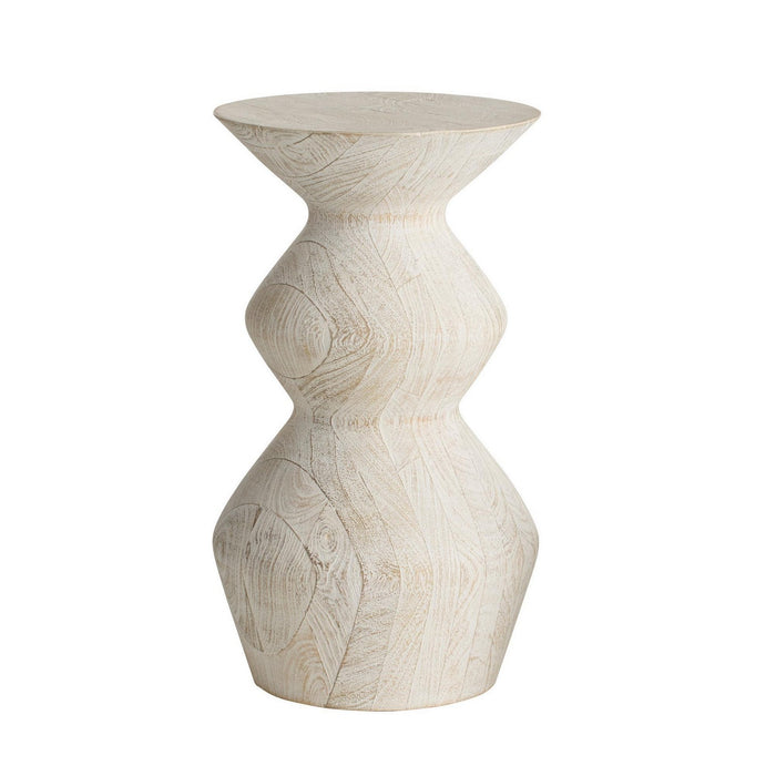 Arteriors FAI25 Drink Table, Whitewash
