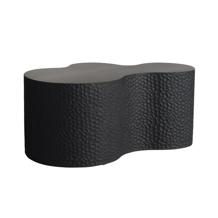 Arteriors FCS20 Outdoor Coffee Table, Matte Black