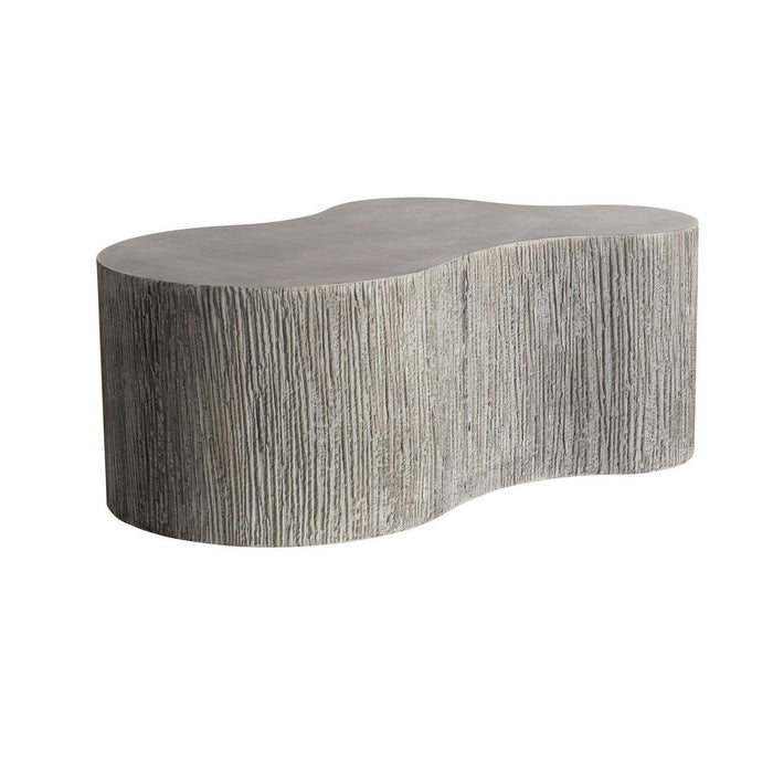 Arteriors FCS21 Outdoor Coffee Table, Gray Stonewash