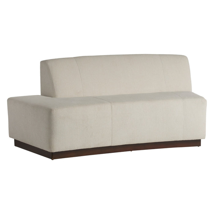 Arteriors FFU07 Left Sofa, Vanilla