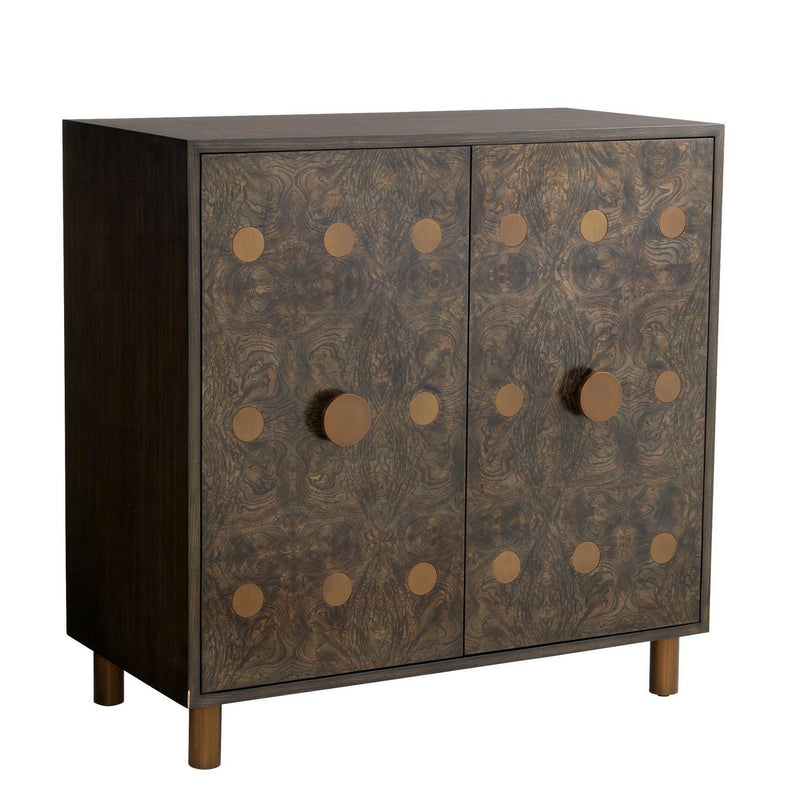 Arteriors FNS17 Cabinet, Truffle Burl