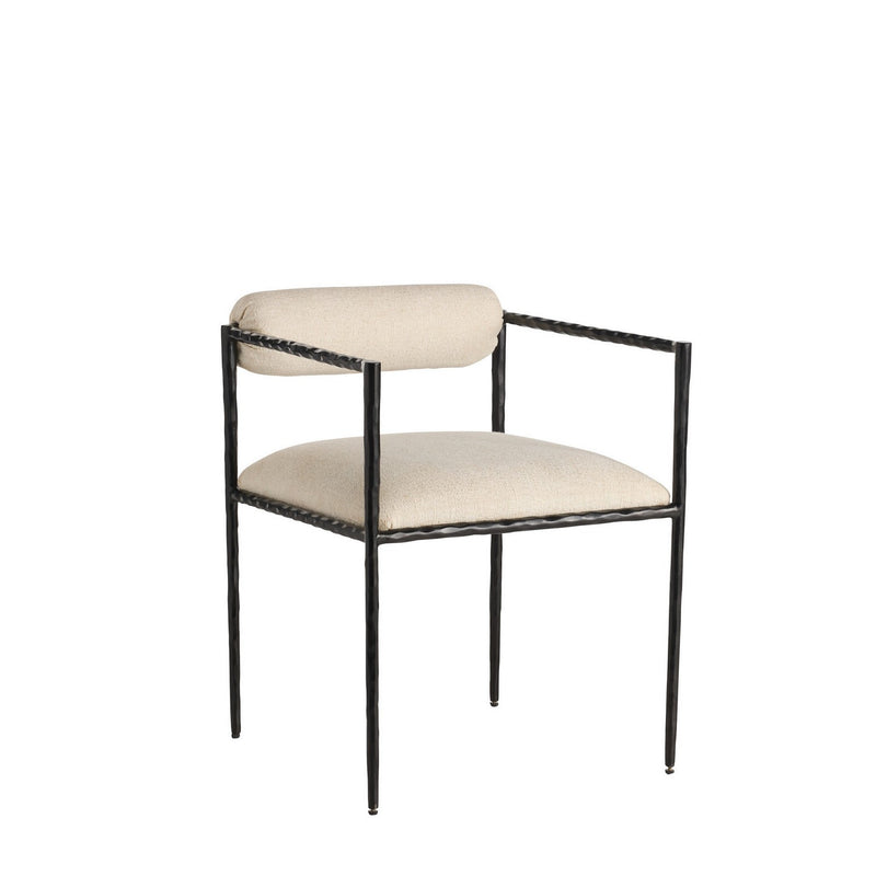 Arteriors FRI31 Chair, Oxford White