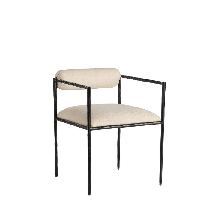 Arteriors FRI31 Chair, Oxford White