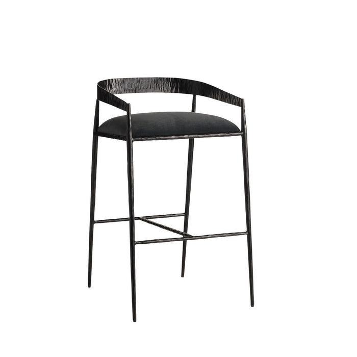 Arteriors FSI22 Bar Stool, Midnight Grey