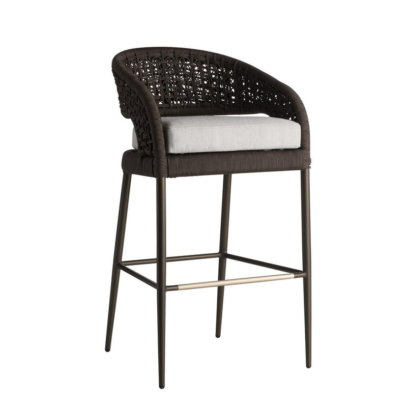 Arteriors FSS10 Outdoor Bar Stool, Porpoise