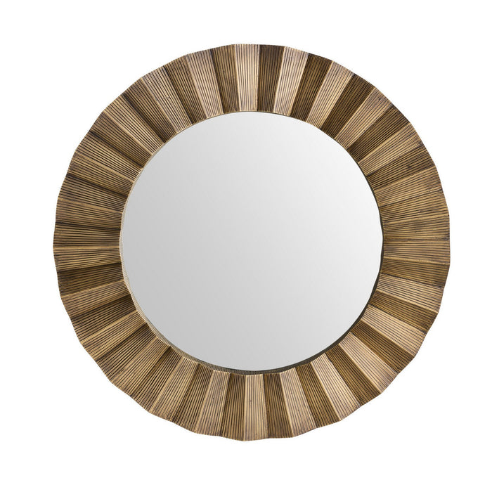 Arteriors WMI72 Mirror, Dark Antique Brass