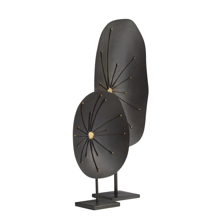 Arteriors ASI11 Sculptures, Set of 2, Natural Iron