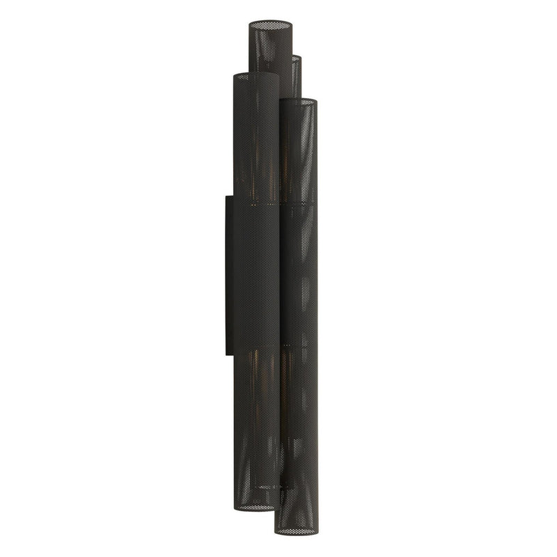 Arteriors GADWC12 Two Light Outdoor Wall Sconce, Marine Grade Matte Black