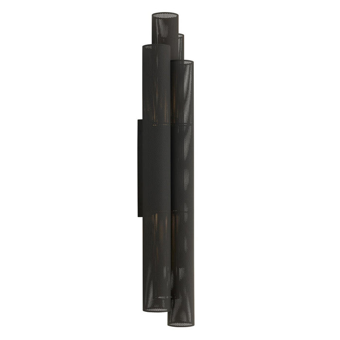 Arteriors GADWC12 Two Light Outdoor Wall Sconce, Marine Grade Matte Black
