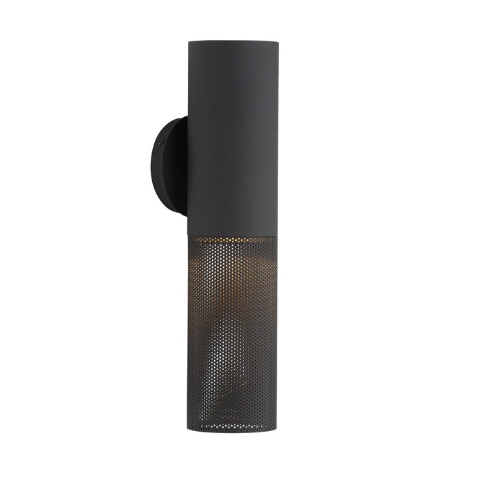 Arteriors GADWC13 One Light Outdoor Wall Sconce, Marine Grade Matte Black