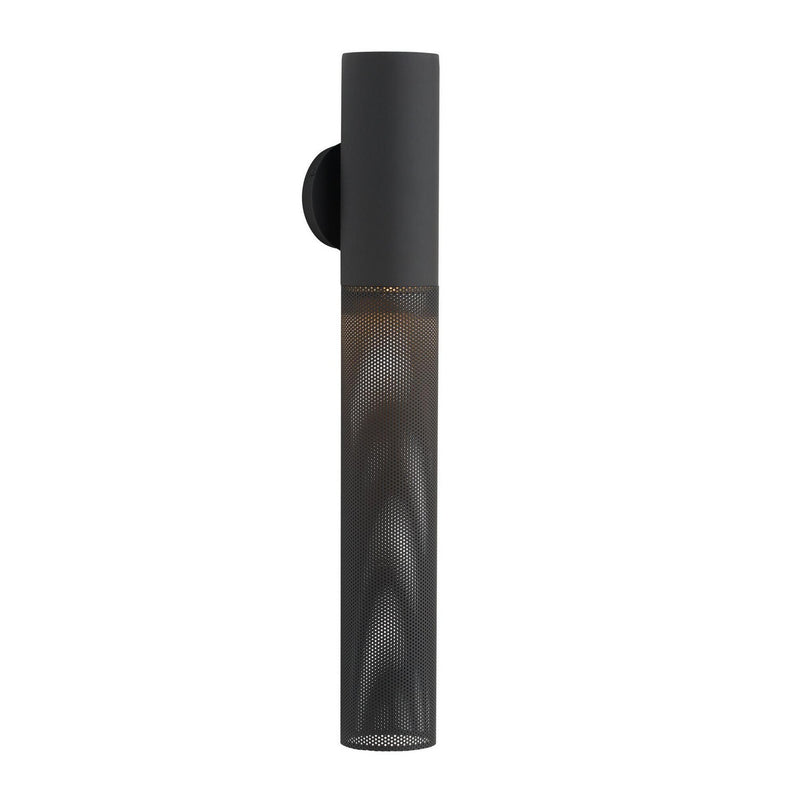 Arteriors GADWC14 One Light Outdoor Wall Sconce, Marine Grade Matte Black