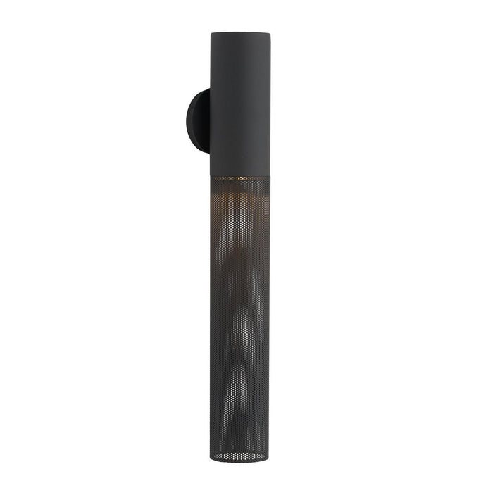 Arteriors GADWC14 One Light Outdoor Wall Sconce, Marine Grade Matte Black