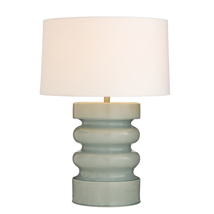 Arteriors PTC58-421 One Light Table Lamp, Celedon