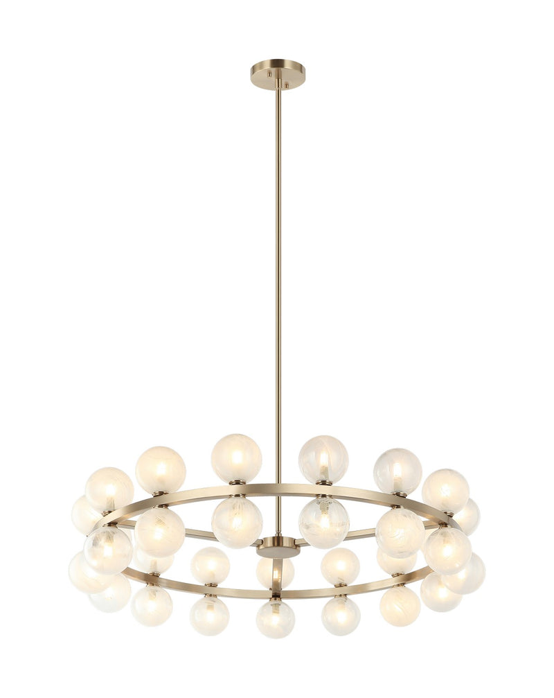 Matteo Lighting C30730CG LED Pendant, Champagne Gold