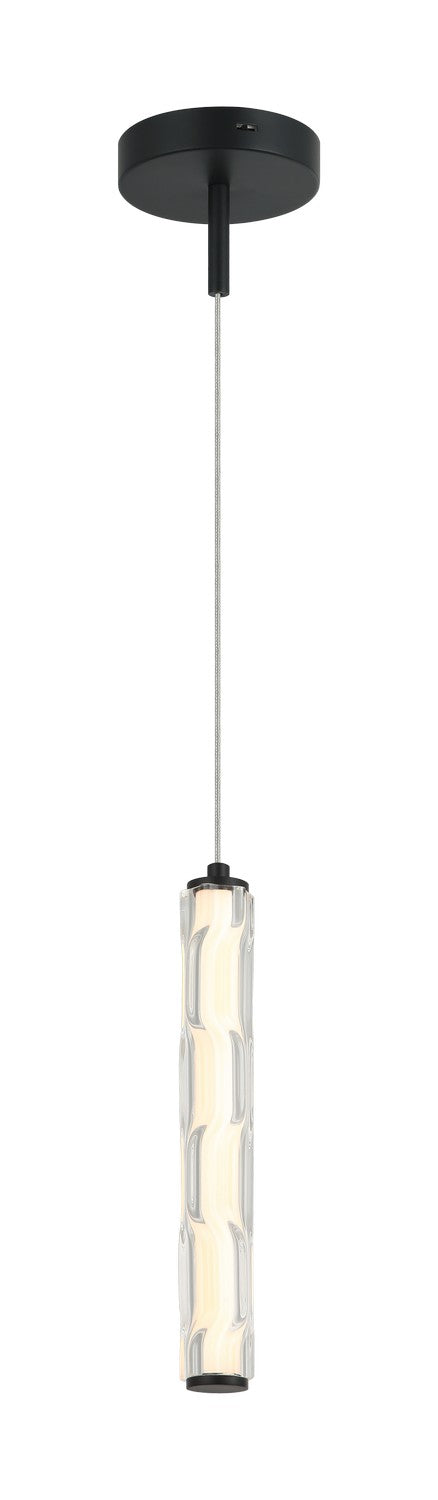 Matteo Lighting C31801MB LED Pendant, Matte Black