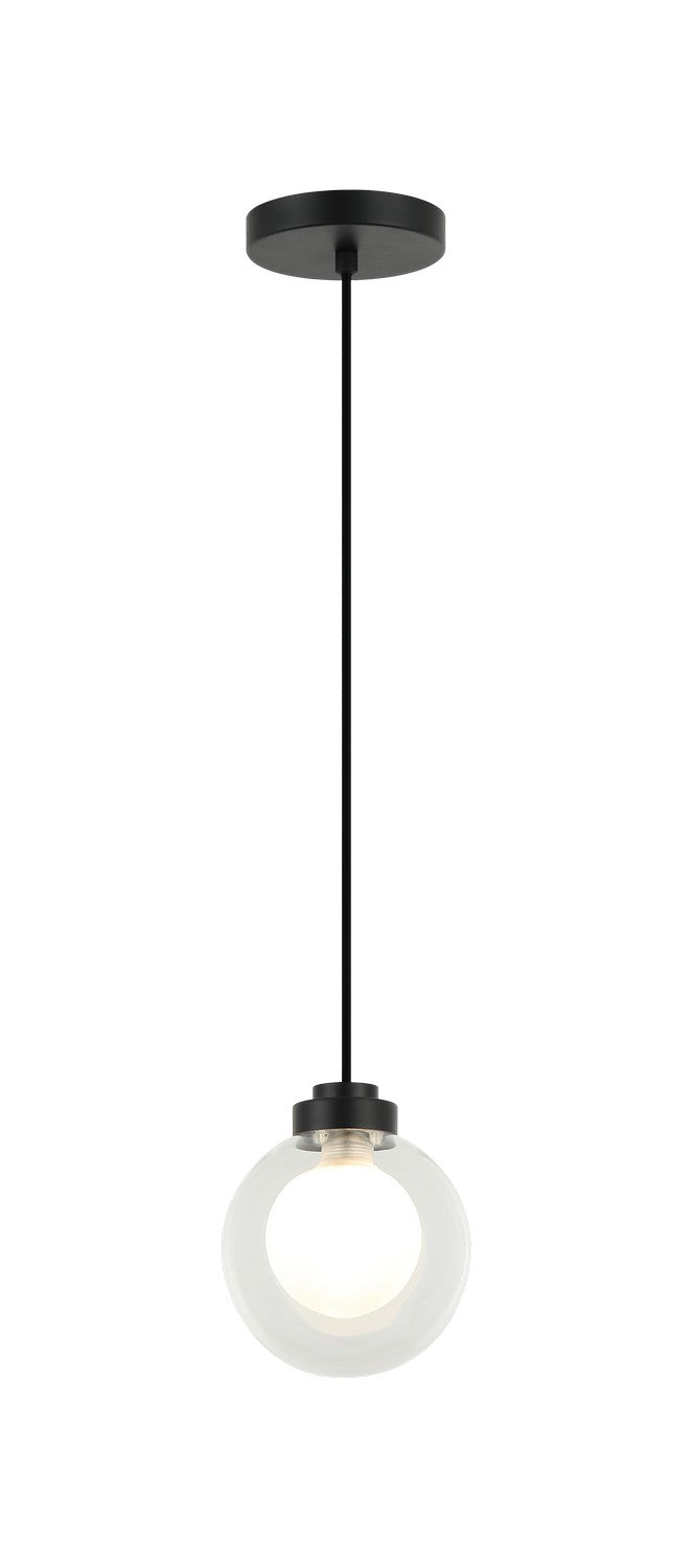Matteo Lighting C33001MB LED Pendant, Matte Black