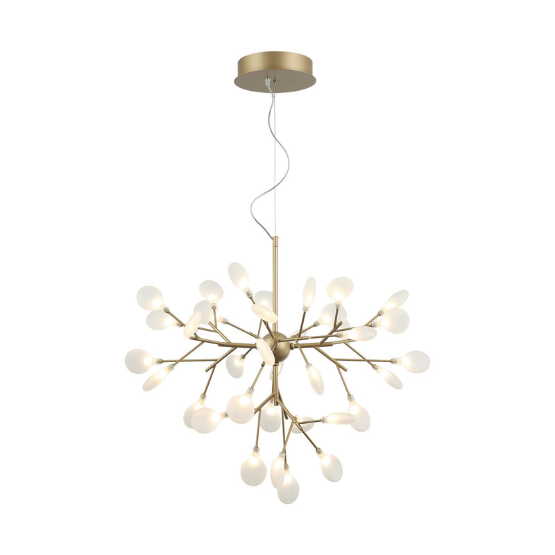 Matteo Lighting C69830GL 35 Light Chandelier, Gold