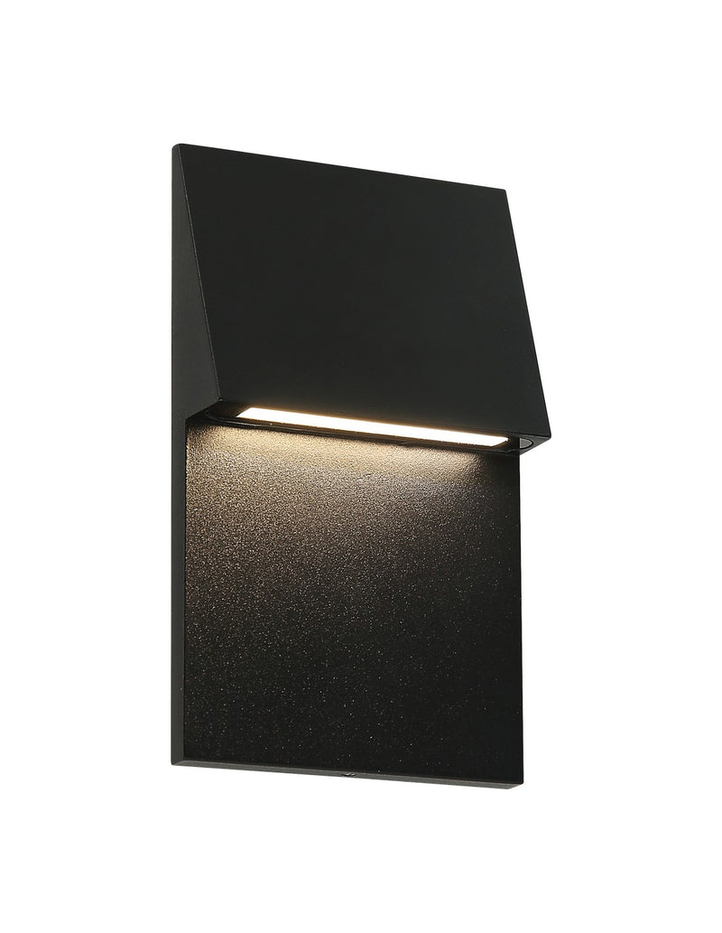 Matteo Lighting E20303MB LED Wall Sconce, Matte Black