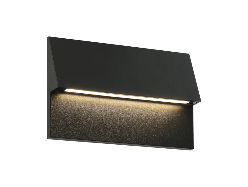 Matteo Lighting E20305MB LED Wall Sconce, Matte Black