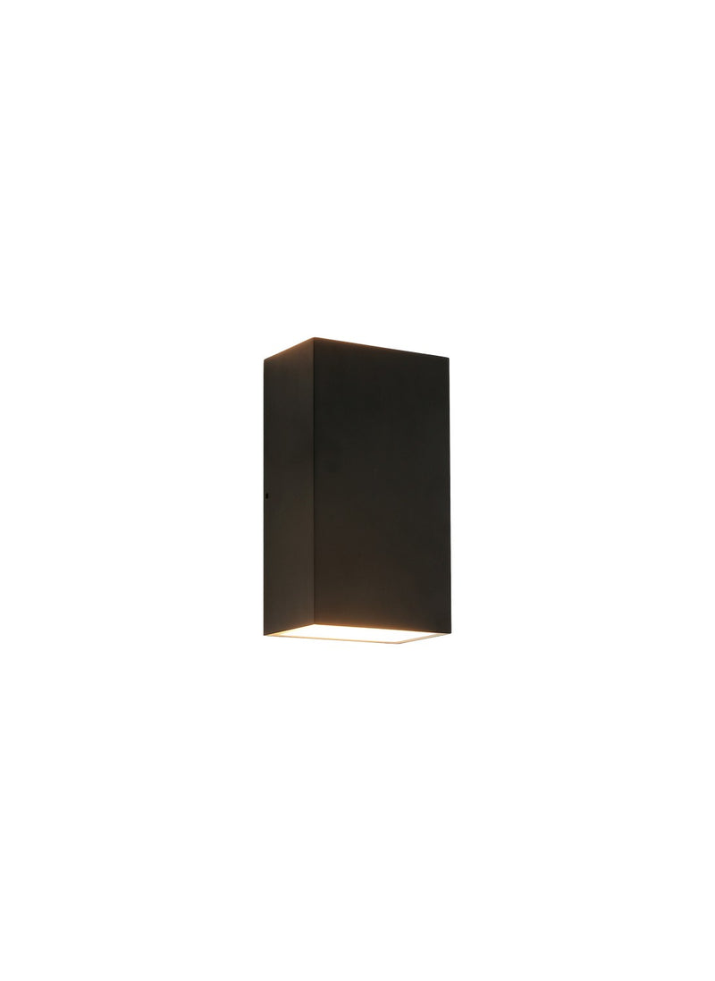 Matteo Lighting E21004MB LED Wall Sconce, Matte Black