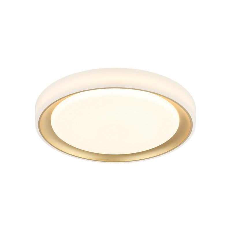 Matteo Lighting M19015GL LED Flush Mount, Gold