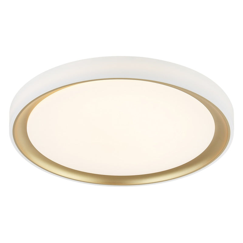 Matteo Lighting M19019GL LED Flush Mount, Gold