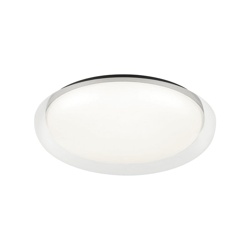 Matteo Lighting M19816MB LED Flush Mount, Matte Black