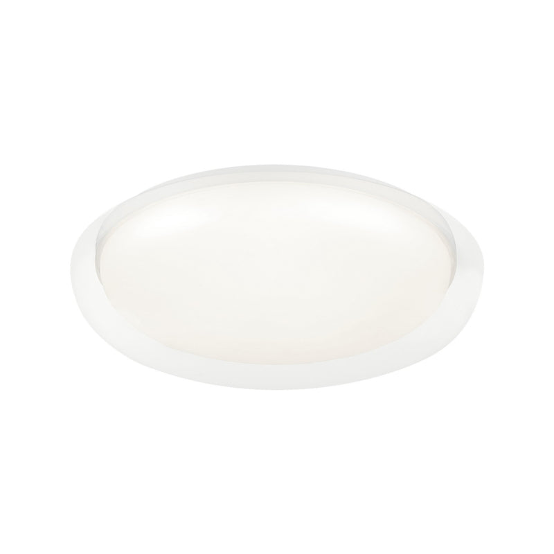 Matteo Lighting M19816WH LED Flush Mount, Matte White