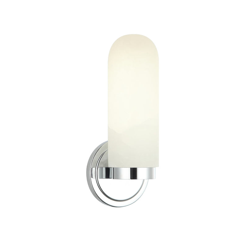 Matteo Lighting S01901CH One Light Wall Sconce, Chrome