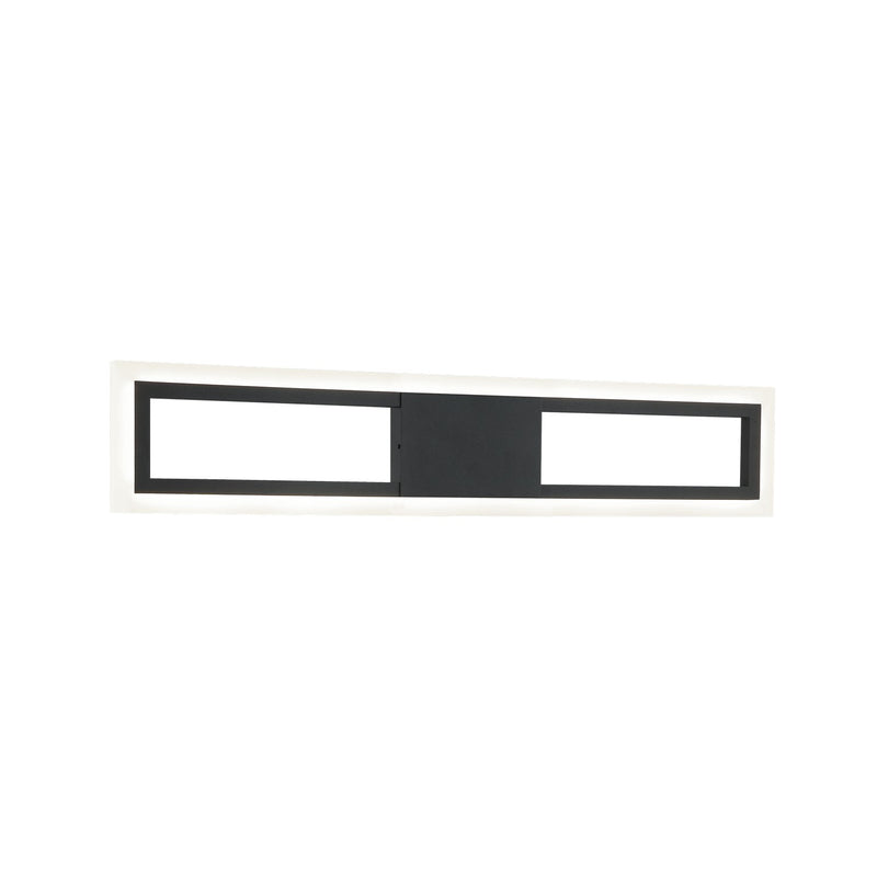 Matteo Lighting S02524MB LED Wall Sconce, Matte Black