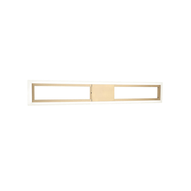 Matteo Lighting S02530AG LED Wall Sconce, Aged Gold Brass