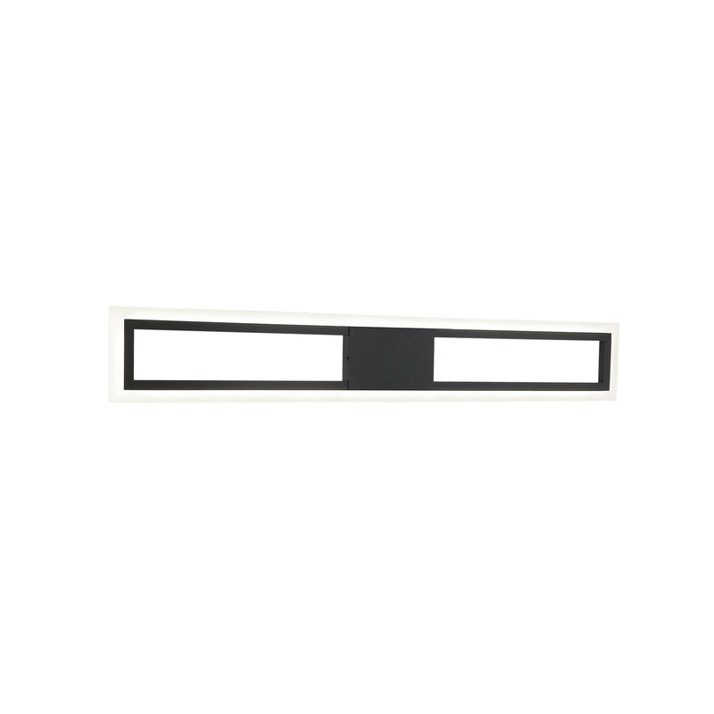 Matteo Lighting S02530MB LED Wall Sconce, Matte Black