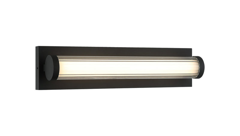 Matteo Lighting S08318MB LED Wall Sconce, Matte Black