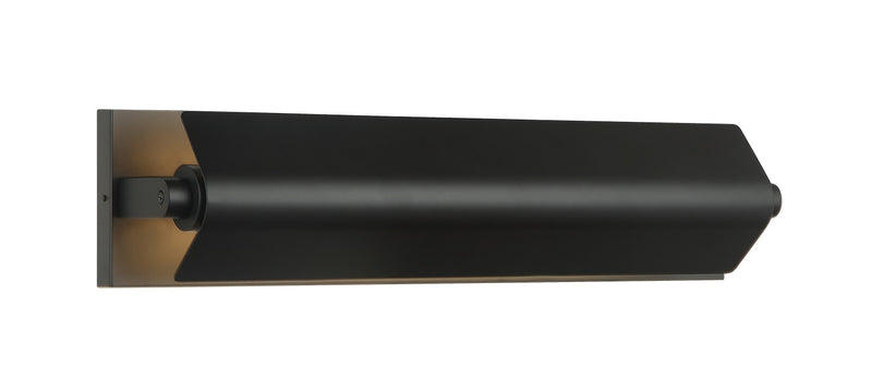 Matteo Lighting S16319BK LED Wall Sconce, Black
