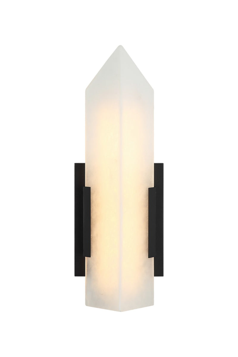 Matteo Lighting S18716MB LED Wall Sconce, Matte Black