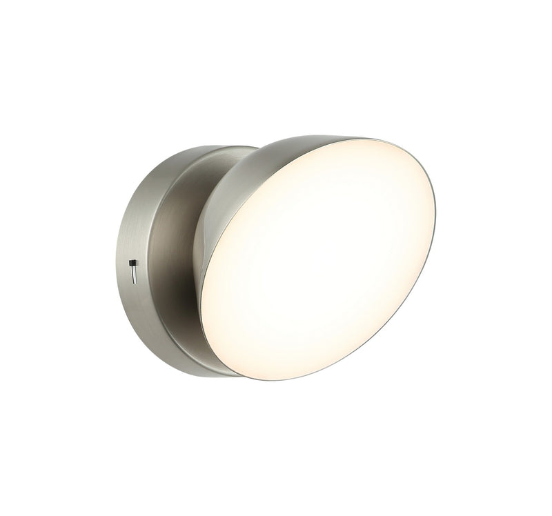 Matteo Lighting S18801BN LED Wall Sconce, Brushed nickel