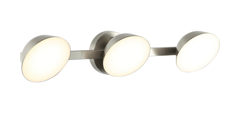 Matteo Lighting S18803BN LED Wall Sconce, Brushed nickel