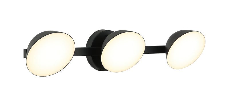 Matteo Lighting S18803MB LED Wall Sconce, Matte Black