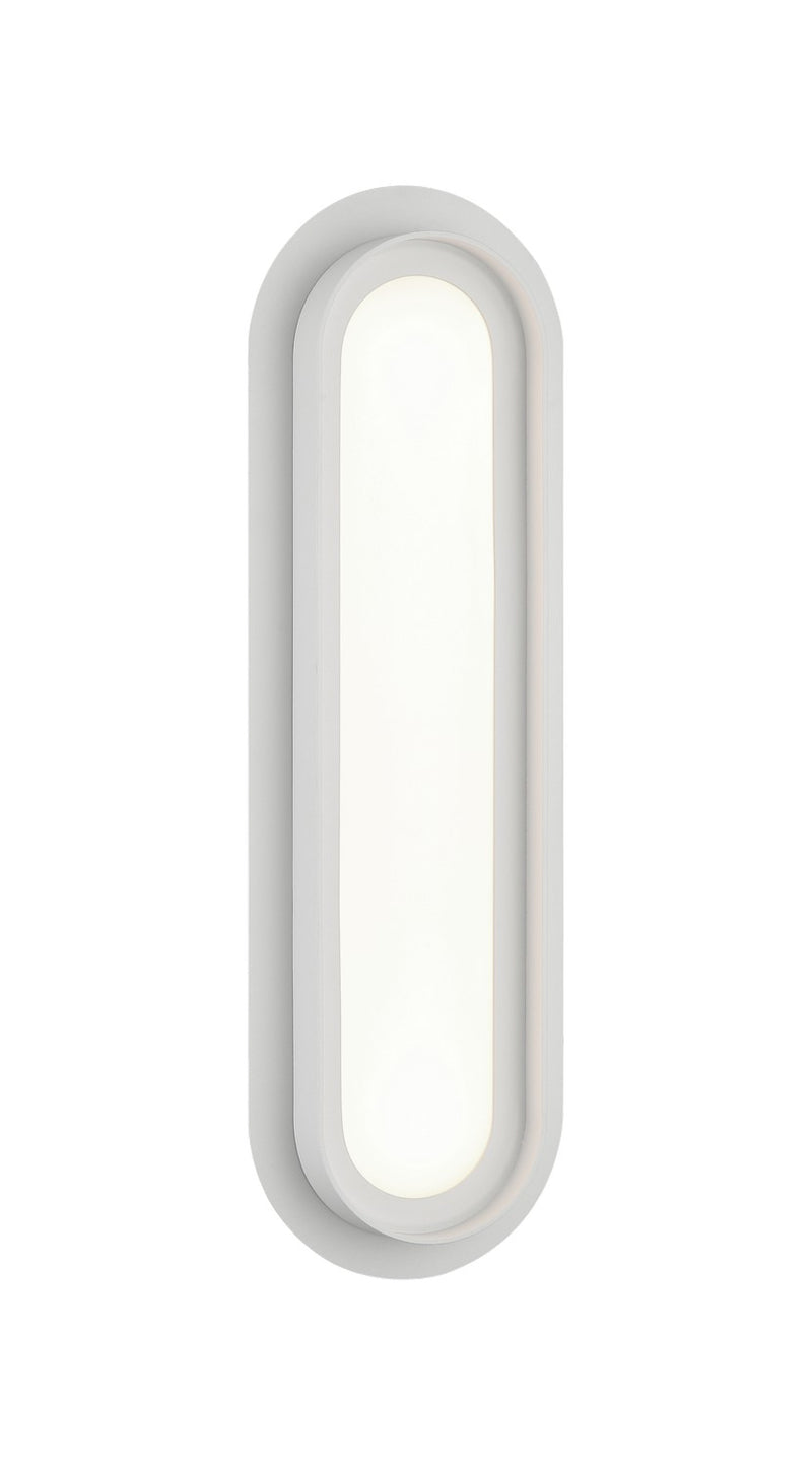Matteo Lighting W20218MW LED Wall Sconce, Matte White