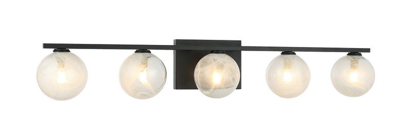 Matteo Lighting W30705MB LED Wall Sconce, Matte Black