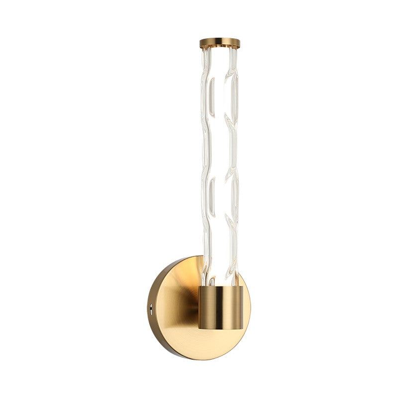 Matteo Lighting W31801AG LED Wall Sconce, Aged Gold Brass