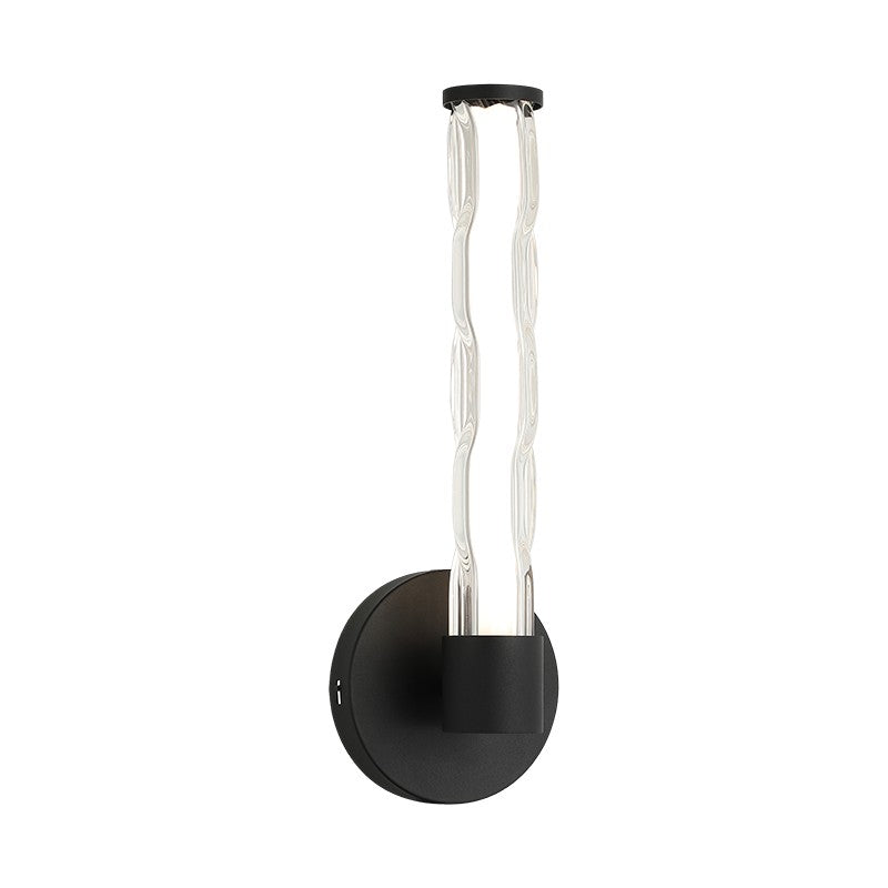 Matteo Lighting W31801MB LED Wall Sconce, Matte Black
