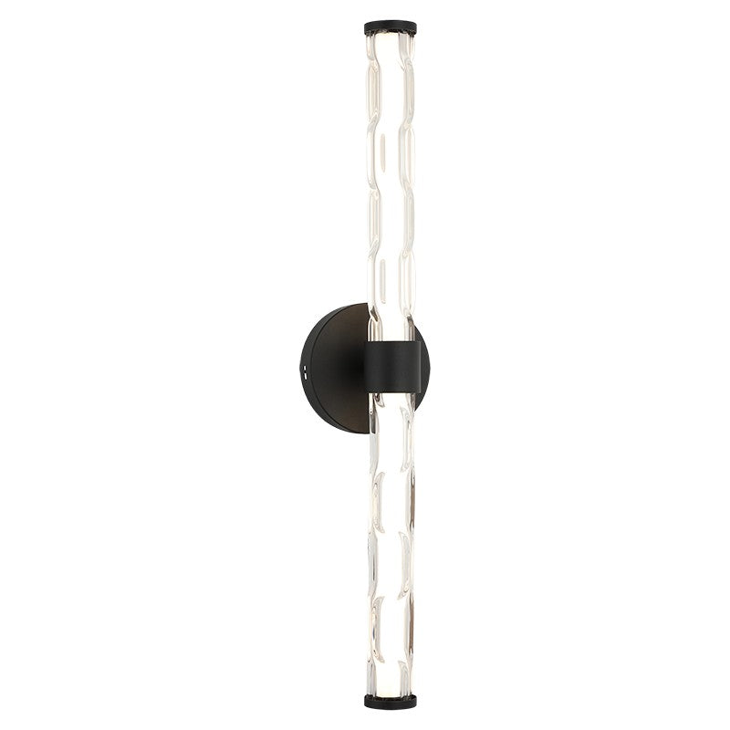 Matteo Lighting W31802MB LED Wall Sconce, Matte Black