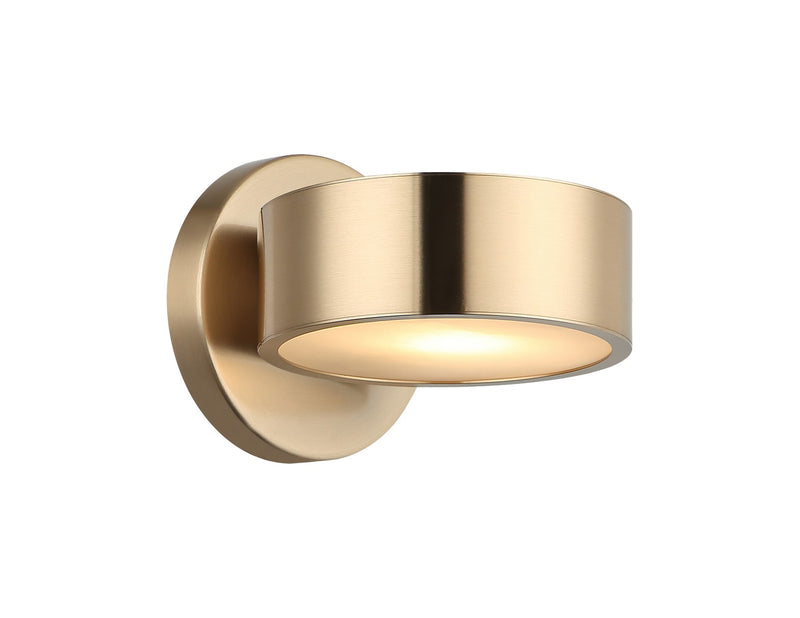 Matteo Lighting W34601CG LED Wall Sconce, Champagne Gold