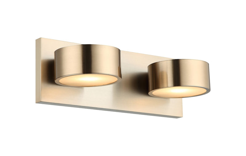 Matteo Lighting W34602CG LED Wall Sconce, Champagne Gold