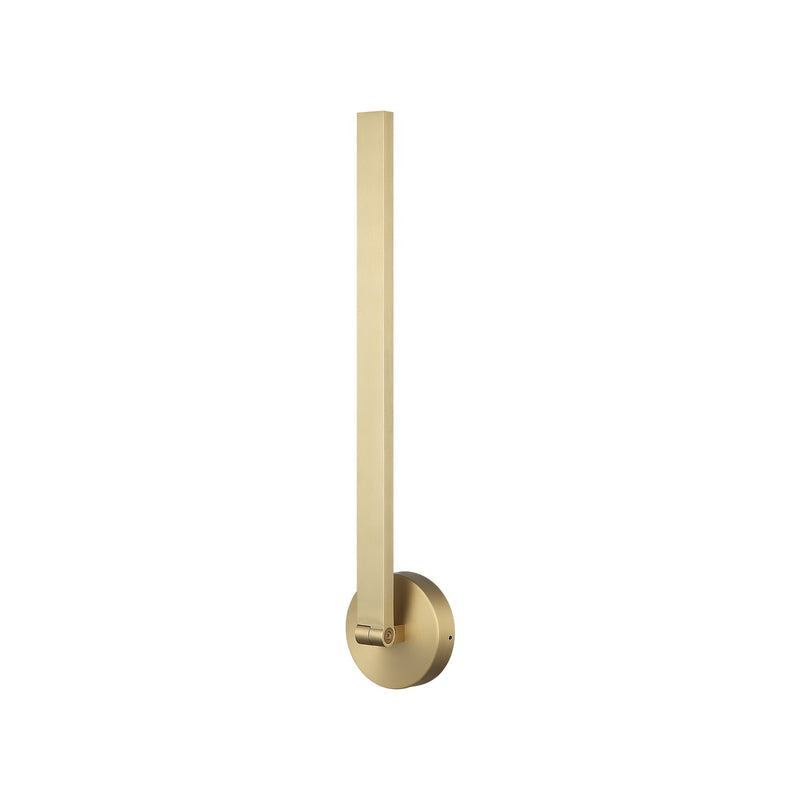 Matteo Lighting W39023BG LED Wall Sconce, Brushed Gold