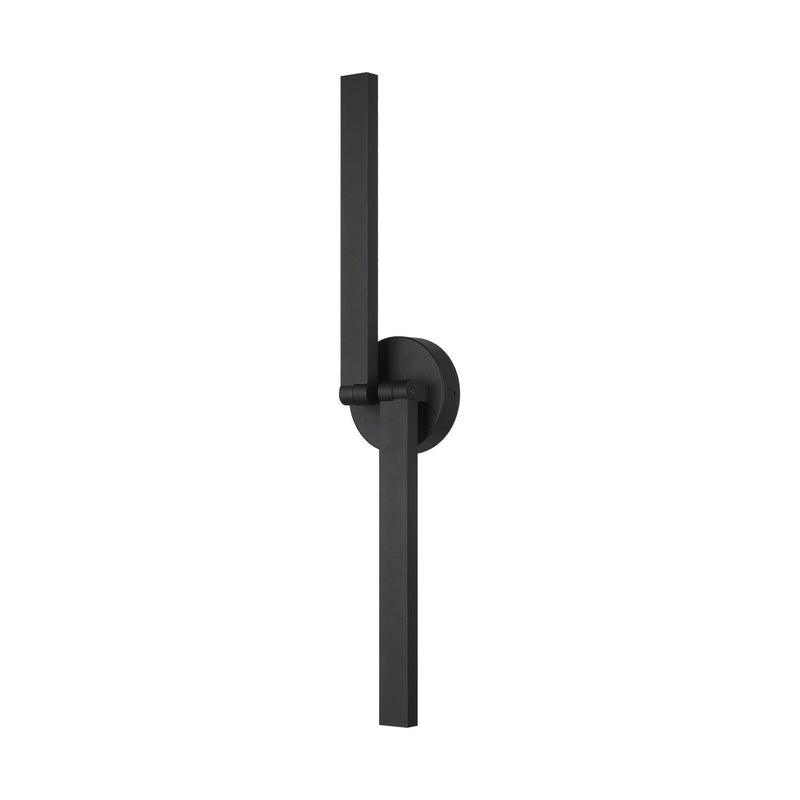 Matteo Lighting W39026MB LED Wall Sconce, Matte Black