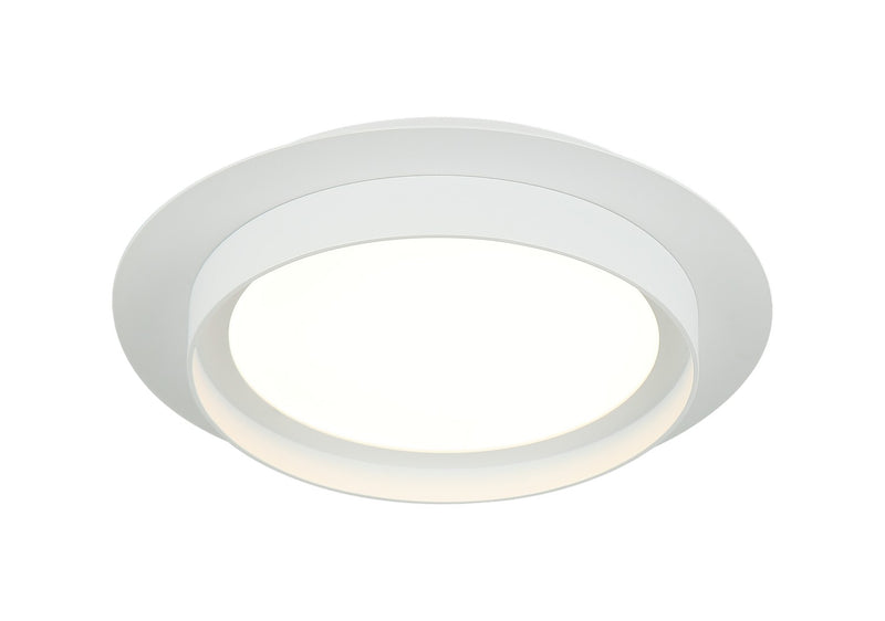 Matteo Lighting X20212MW LED Flush / Wall Mount, Matte White