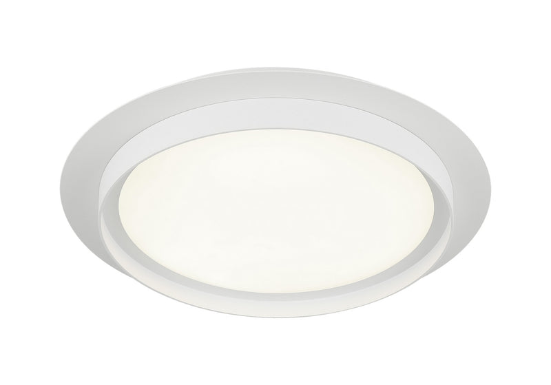 Matteo Lighting X20216MW LED Flush / Wall Mount, Matte White